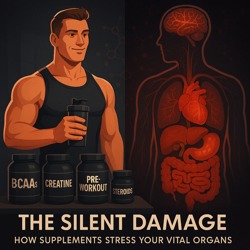 The Hidden Dangers of Popular Supplements: How They Damage Your Vital Organs